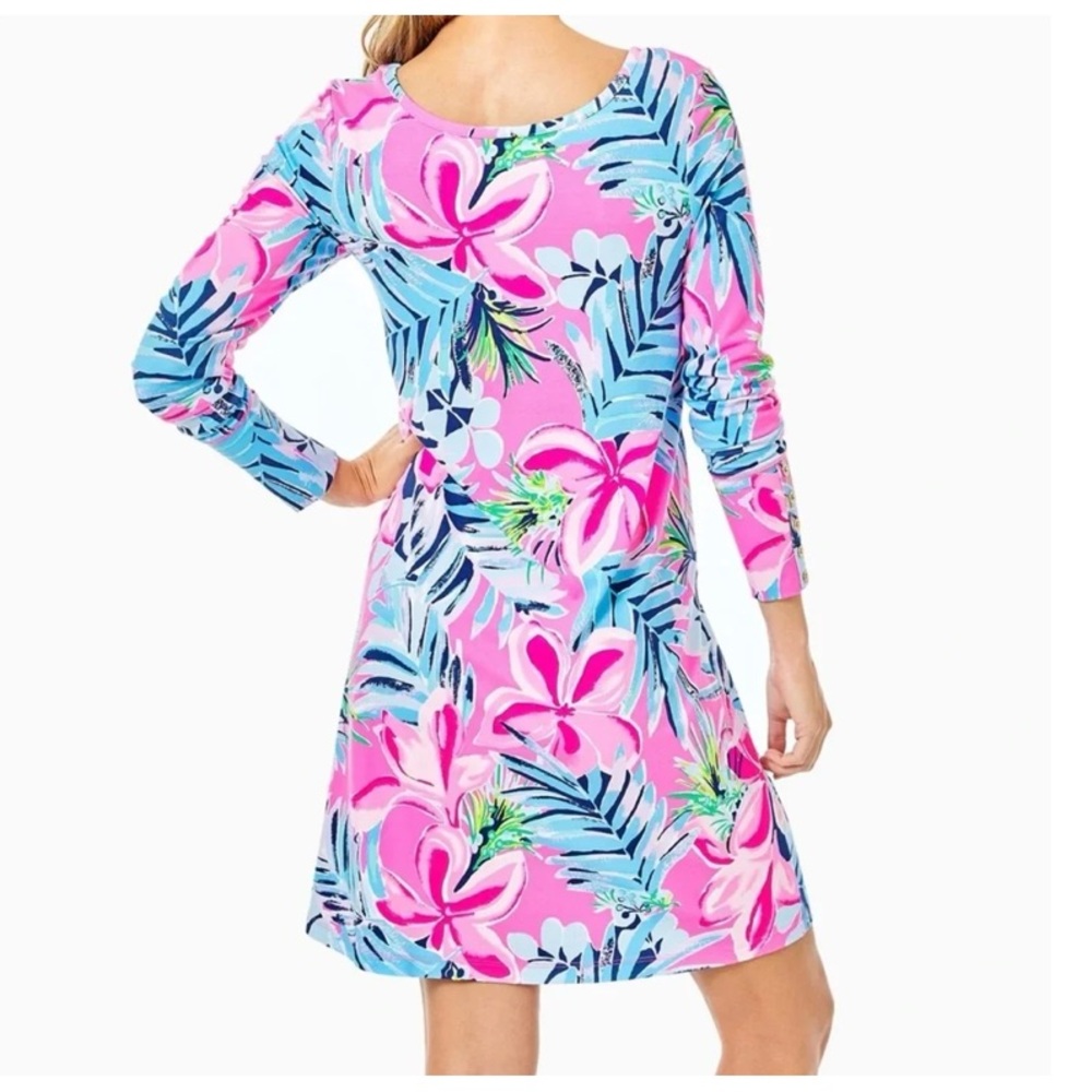 Lilly Pulitzer XXS Pretty In Pink
KAISLEY SWING DRESS Dual Neck
Long Sleeves - Picture 2 of 10